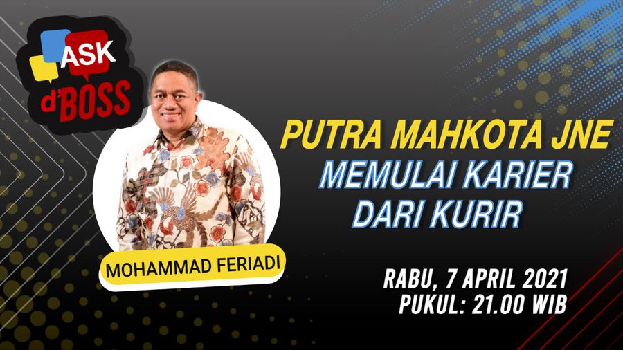 Putra Mahkota JNE Memulai Karier dari Kurir 