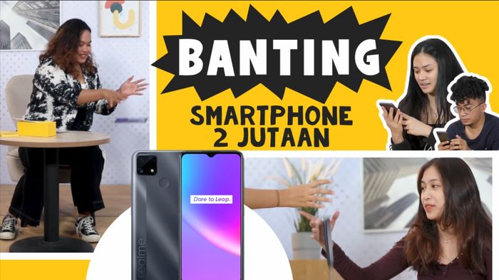 Prank Jatohin Realme C25, Beneran Tahan Banting?