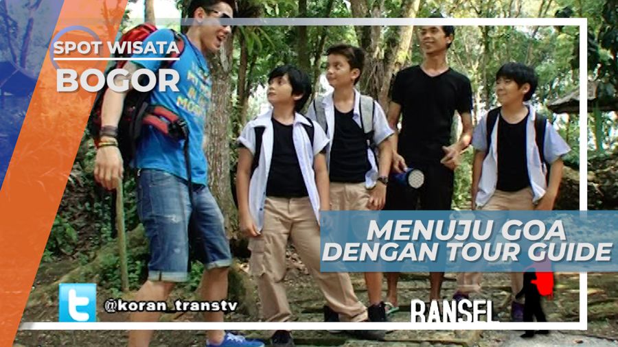 Dibantu Pemandu Goa Gudawang Bogor 