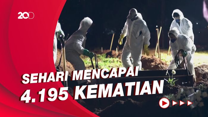 Rekor Kematian Tinggi, Presiden Brasil Tolak Terapkan Lockdown Nasional