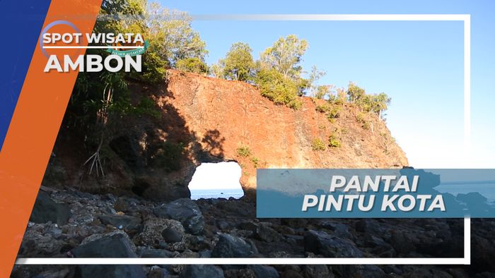Pantai Pintu Kota, Gerbang Alam Memasuki Kota Ambon 
