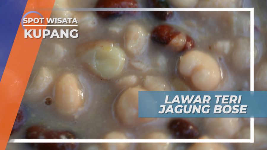 Lawar Teri Jagung Bose, Kombinasi Nikmat Menarik Kuliner Kupang