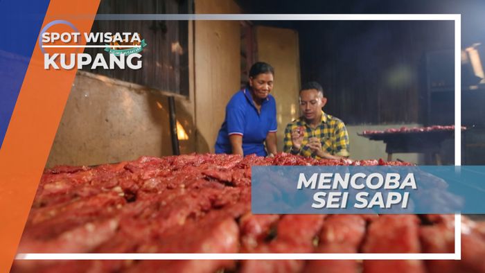 Sei Sapi, Kayu Bakar dan Daun Pohon Kesambi Kunci Rahasia Kuliner Daging Asap Kupang