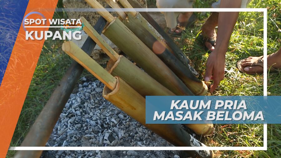 Beloma, Tradisi Masak Bakar Bambu yang Dilakukan Pria Kupang