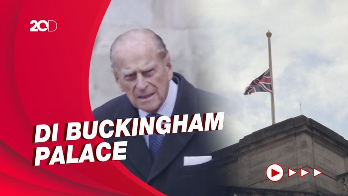 Pangeran Philip Meninggal, Bendera Setengah Tiang Dikibarkan