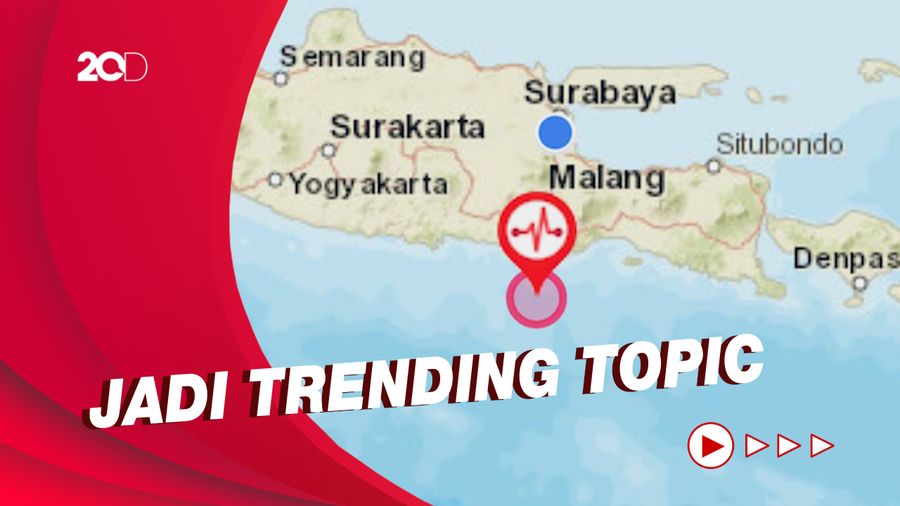 Gempa M 6,7 Guncang Malang, Netizen Kirim Doa