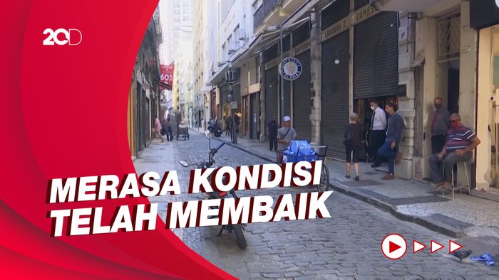 Rio de Janeiro Longgarkan Pembatasan Covid-19