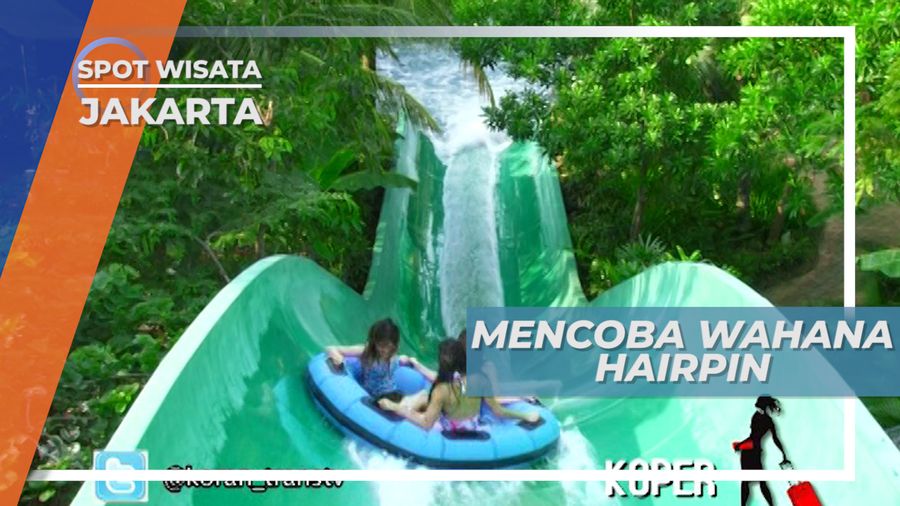 Wahana Luncur Air, Takut Ketinggian Membuat Keseruan Tersendiri di Jakarta