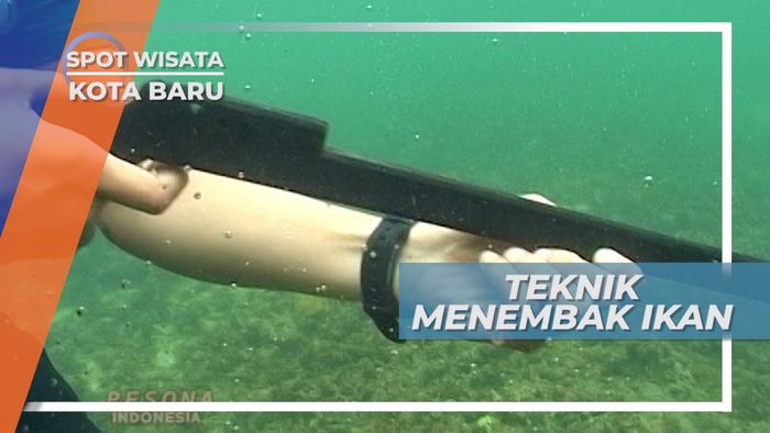 Teknik Khusus Harus Dimiliki Para Nelayan Saat Menembak Ikan, Kotabaru