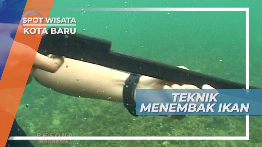 Teknik Khusus Harus Dimiliki Para Nelayan Saat Menembak Ikan, Kotabaru