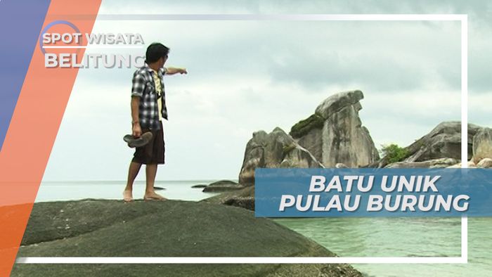 keindahan Pulau Burung, Pulau Unik yang Bentuknya Menyerupai Kepala Burung, Belitung