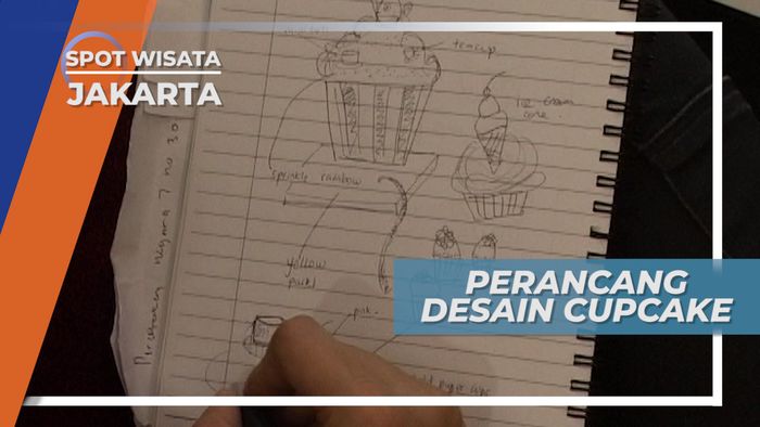 Desain Cupcake, Kreativitas Seni Menghias Makanan, Jakarta