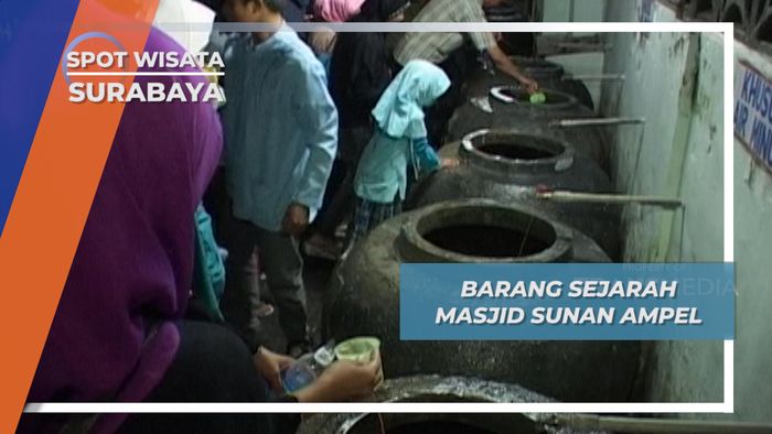 Berbagai Barang Bersejarah di Masjid Sunan Ampel, Surabaya
