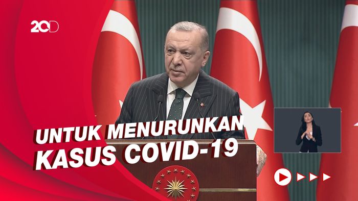 Kasus Corona Meningkat, Turki Lockdown Selama 2 Minggu