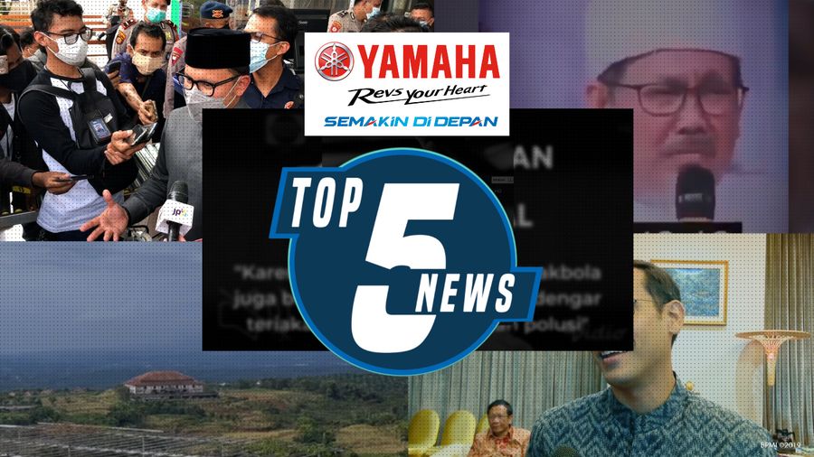 Top 5: Nadiem di Tengah Isu Reshufle, Bima Arya Bersaksi di Kasus Habib Rizieq