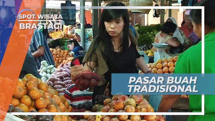 Pasar Buah Tradisional Brastagi Sumatera Utara