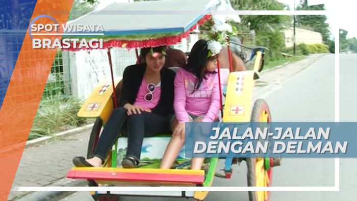 Delman Brastagi, Mengelilingi Kota Berudara Sejuk di Sumatera Utara