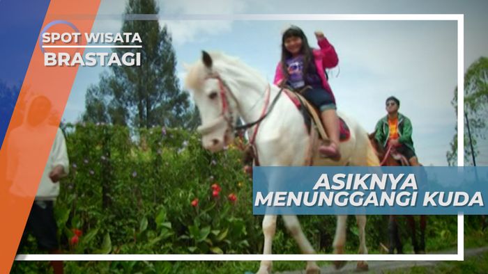 Berkuda Mengelilingi Brastagi Sumatera Utara