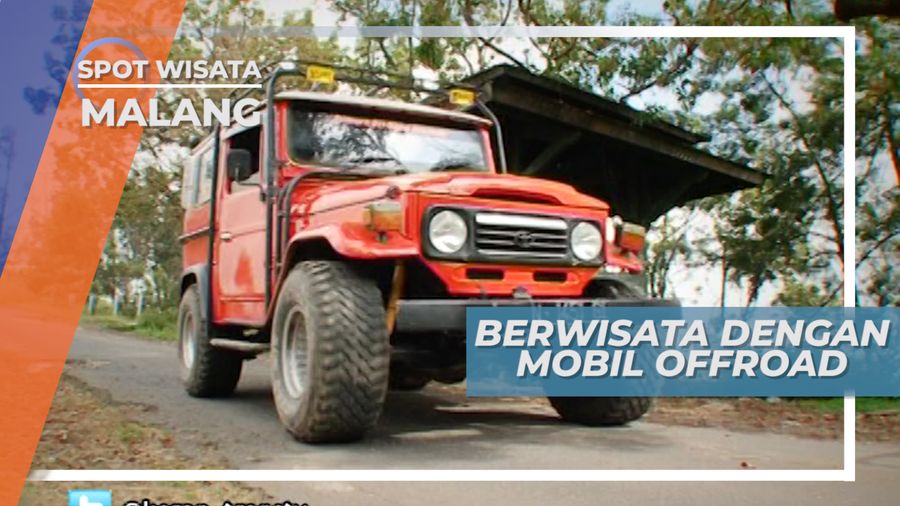 Berwisata Dengan Mobil Offroad, Menuju Bukit Teletubies, Jawa Timur