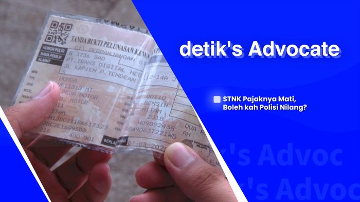 STNK Pajaknya Mati, Bolehkah Polisi Nilang?