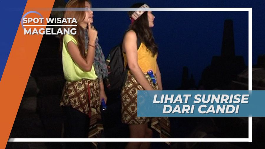 Momen di Atas Candi yang Ditunggu Banyak Pengunjung, Magelang