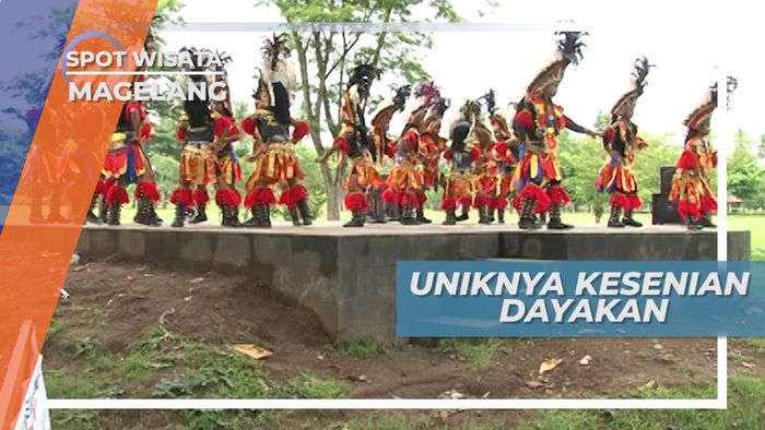 Kesenian Dayakan, Tarian Khas dengan Penari Anak-anak, Magelang