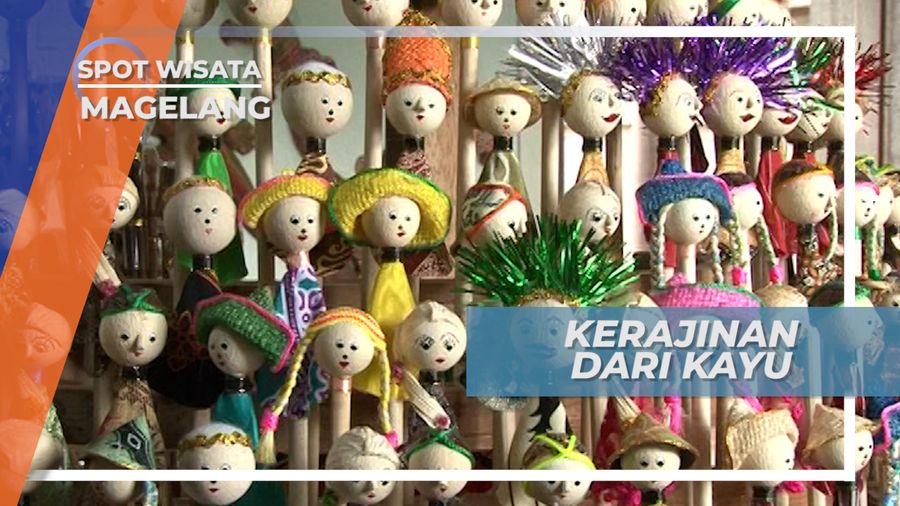 Kerajinan Kayu, Salah Satu Kreativitas Warga Desa di Magelang
