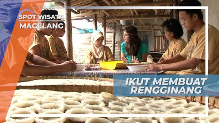 Mencoba Membuat Rengginang Khas Magelang Jawa Tengah