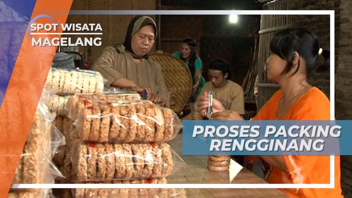 Rengginang Manis dan Asin, Kemasan Siap Edar dari Magelang