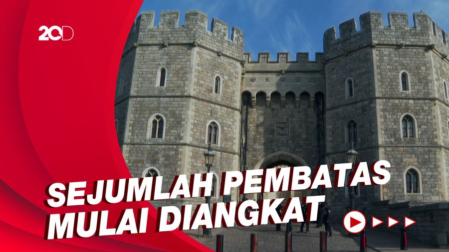 Suasana Inggris Usai Prosesi Pemakaman Pangeran Philip