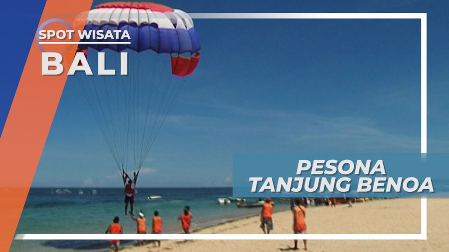 Terbang Berkeliling Menikmati Keindahan Tanjung Benoa dari Atas, Bali