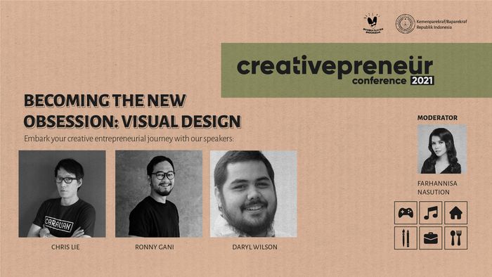 BNI Creativepreneur : Becoming The New Obsession Visual Design