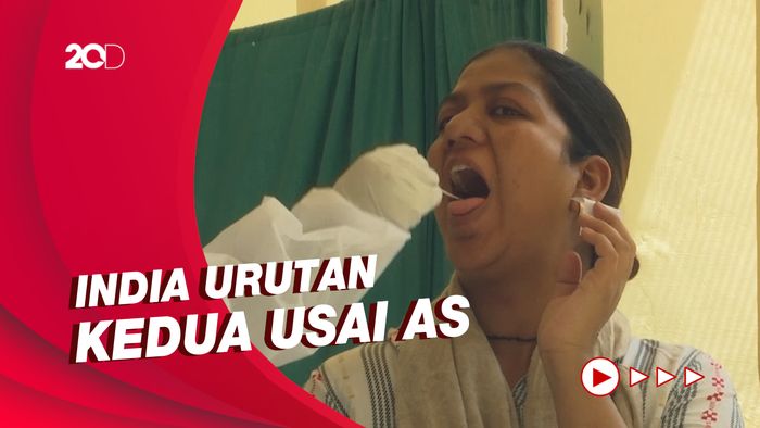 Kasus Corona di India Melonjak, Kremasi Jenazah Non Stop 24 Jam