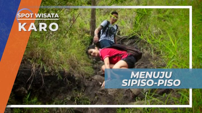 Keindahan Danau Toba Mewarnai Perjalanan Menuju Air Terjun Sipiso-piso, Karo