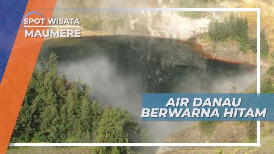 Keunikan Danau Kelimutu, Ada yang Berwarna Hitam Pekat, Maumere