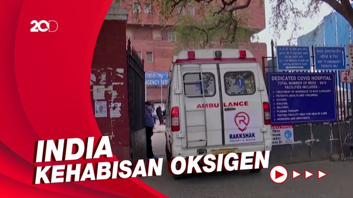 Dihadang Tsunami COVID-19, India Kini Darurat Oksigen!