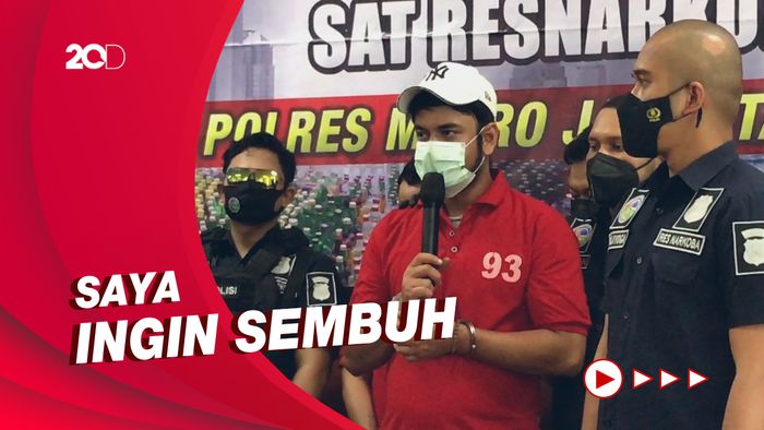 Menangis, Rio Reifan Minta Maaf Terjerat Narkoba Keempat Kalinya