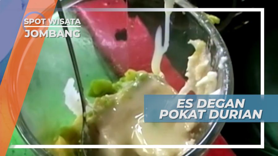 Es Degan Alpukat Durian Jombang, Segarnya Menambah Tenaga  