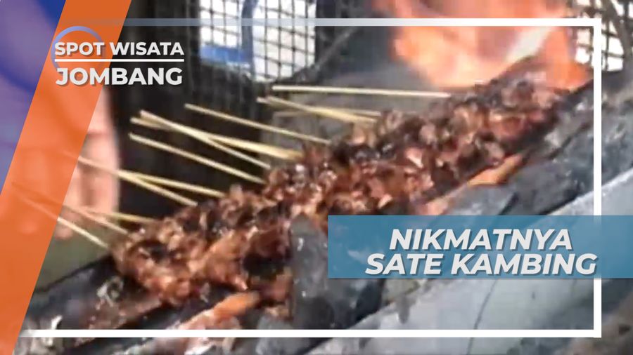 Gurihnya Sate Kambing Pembangkit Gairah, Jombang