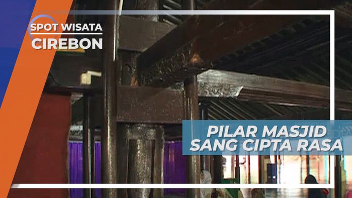 Saka Rolas, 12 Tiang Kokoh Penopang Masjid Cipta Rasa Cirebon