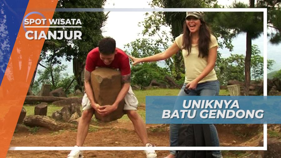 Keistimewaan Batu Gendong di Puncak Gunung Padang Cianjur Jawa Barat