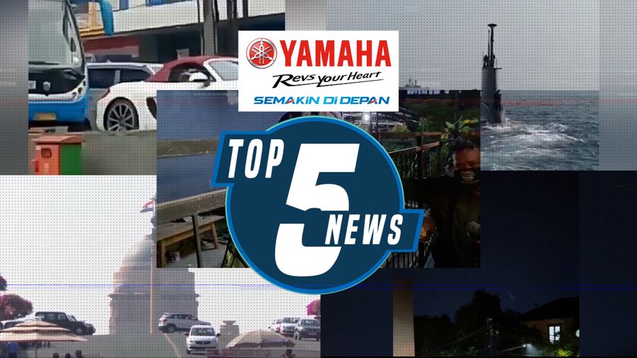Top 5: Porsche Putih Terobos Busway, Warga India Kabur ke Indonesia