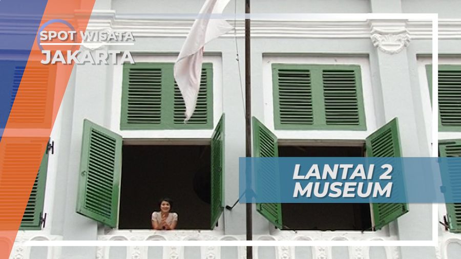 Menikmati Pemandangan Kota dari Lantai 2 Museum Fatahillah Jakarta