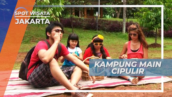 Bermain di Kampung Main Cipulir Jakarta