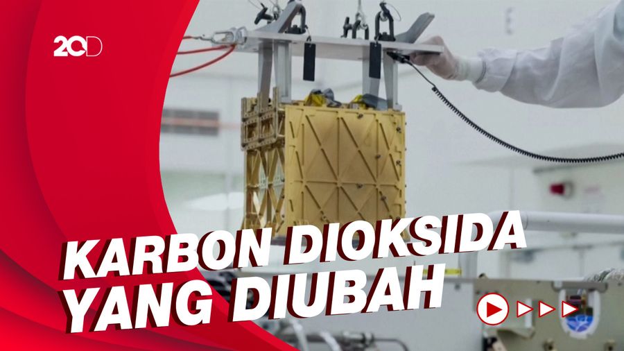 Robot Penjelajah NASA Sukses Ciptakan Oksigen di Mars