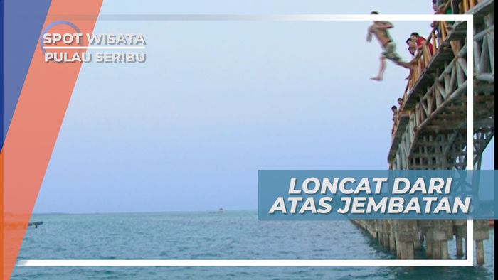 Meloncat Senja Dari Atas Jembatan Demi Cinta Pulau Tidung Kepulauan Seribu