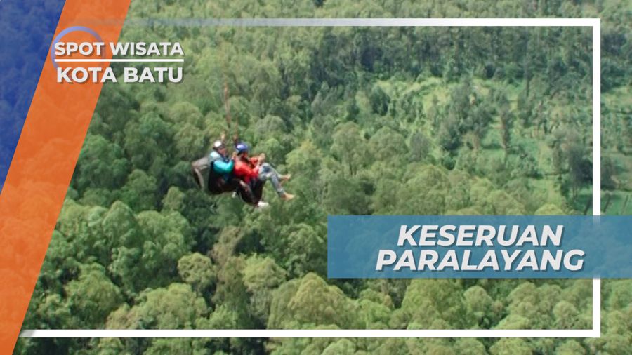 Memacu Adrenalin Naik Paralayang di Wana Wisata Dirgantara Kota Batu