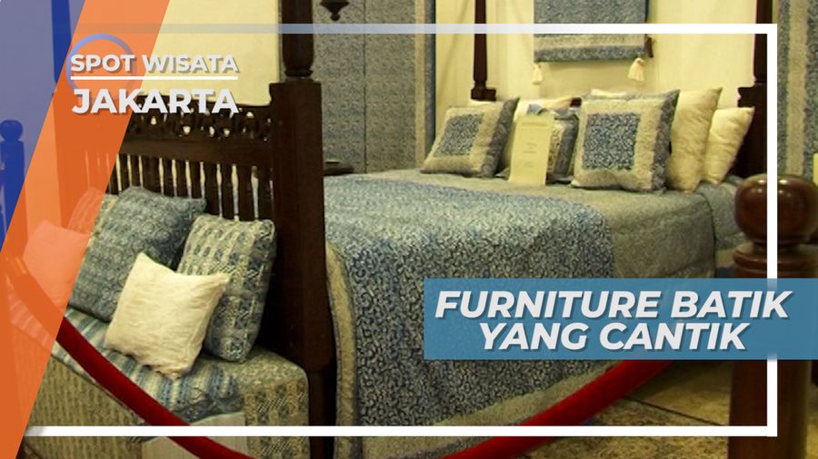 Furnitur Batik, Ornamen Cantik di Museum Tekstil Jakarta