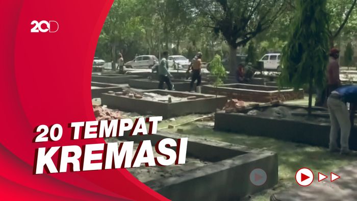 Tsunami Corona, India Kebut Pembangunan Tempat Kremasi Tambahan