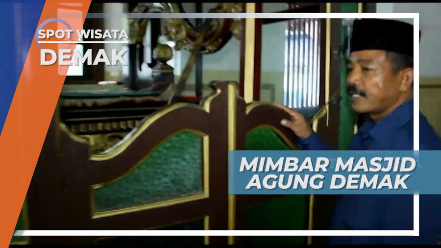 Dampar Kencana, Mimbar Peninggalan Kerajaan Majapahit, Demak